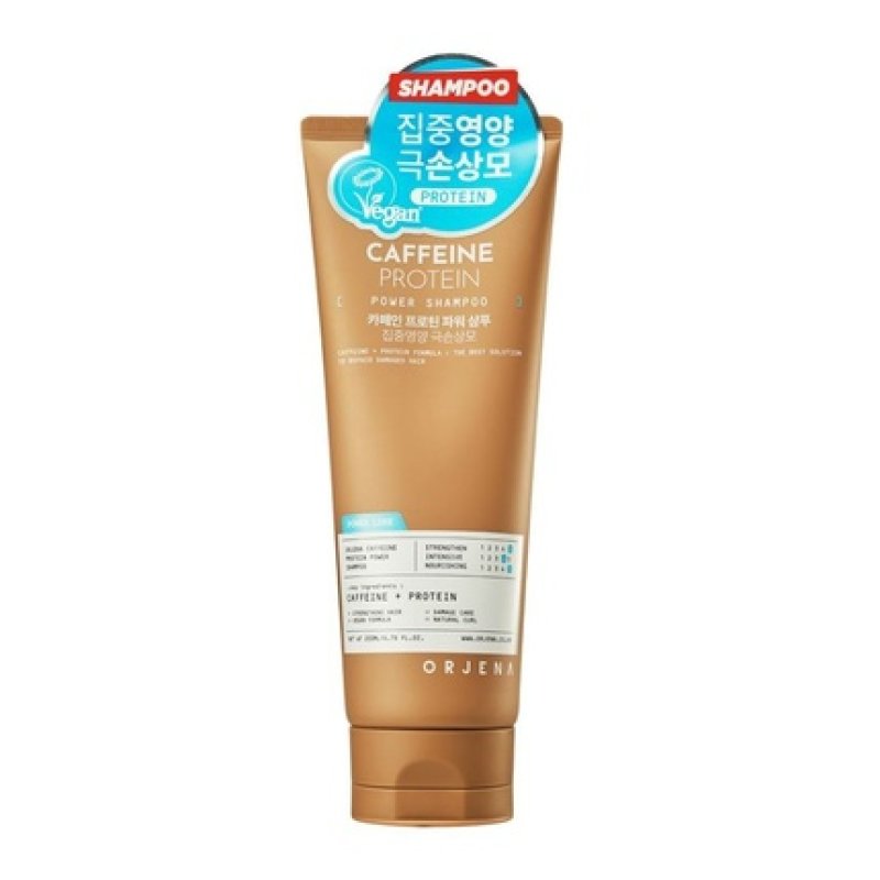 Orjena Power Strengthening Shampoo With Caffeine & Protein 200 Ml