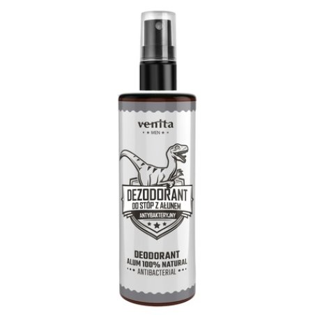 Venita Men Antibacterial Foot Deodorant With Alum 100 Ml