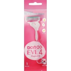 Disiclin Dorco Eve 4 Disposable Razor For Women 1 Piece