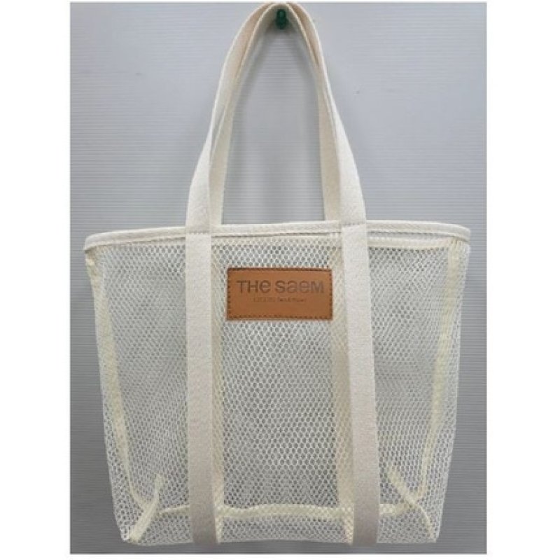 Saem Prom Shopping Bag Mash Bag White