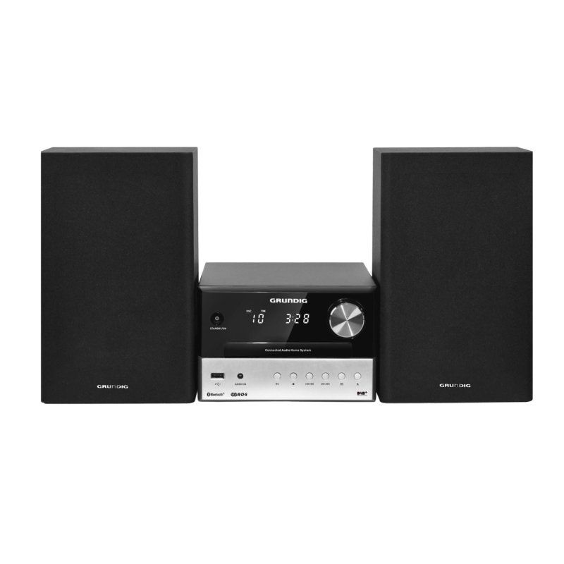 CMS 3000 BT DAB , home audio micro system, black, silver, 30 W