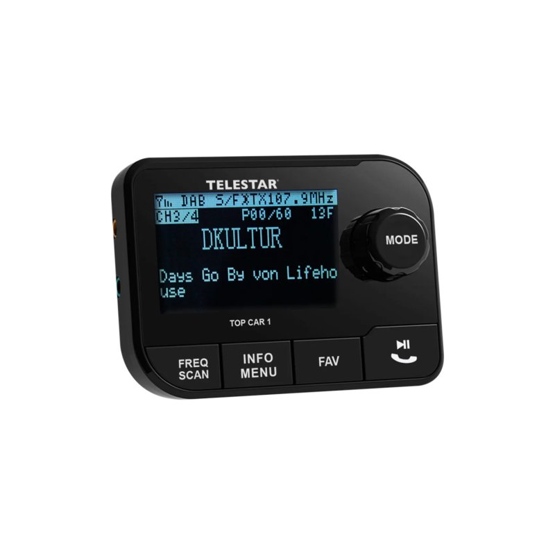 Telestar 5100001 Radio portable Voiture Numérique Noir