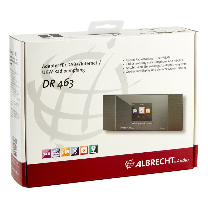 Albrecht DR 463 Portable Numérique Gris
