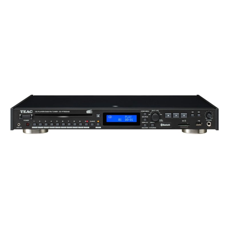 TEAC CD-P750DAB-B CD player Black CD recorder
