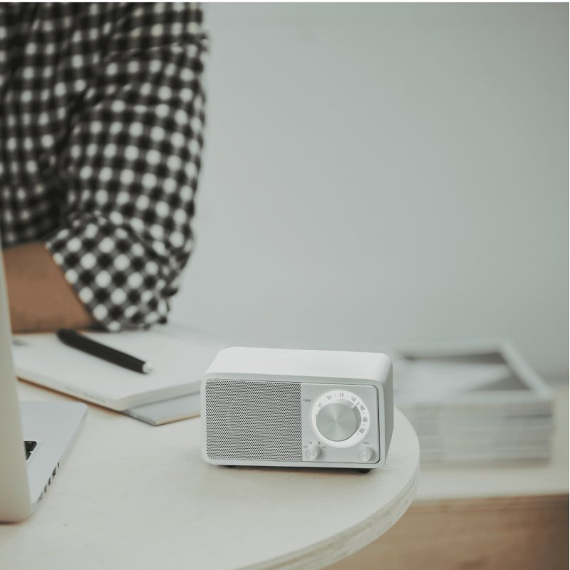 Sangean WR-7 (Genuine Mini) Matt white