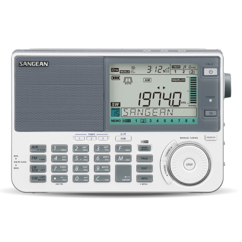 Sangean ATS-909X2 Portable Digital White