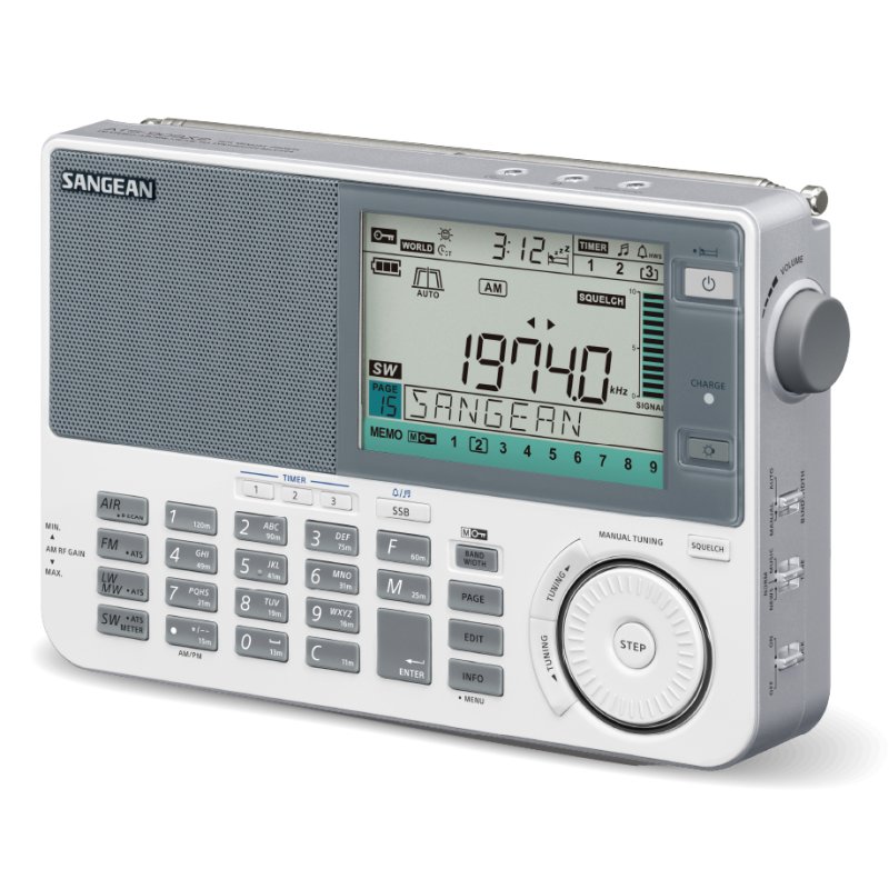Sangean ATS-909X2 Portable Digital White