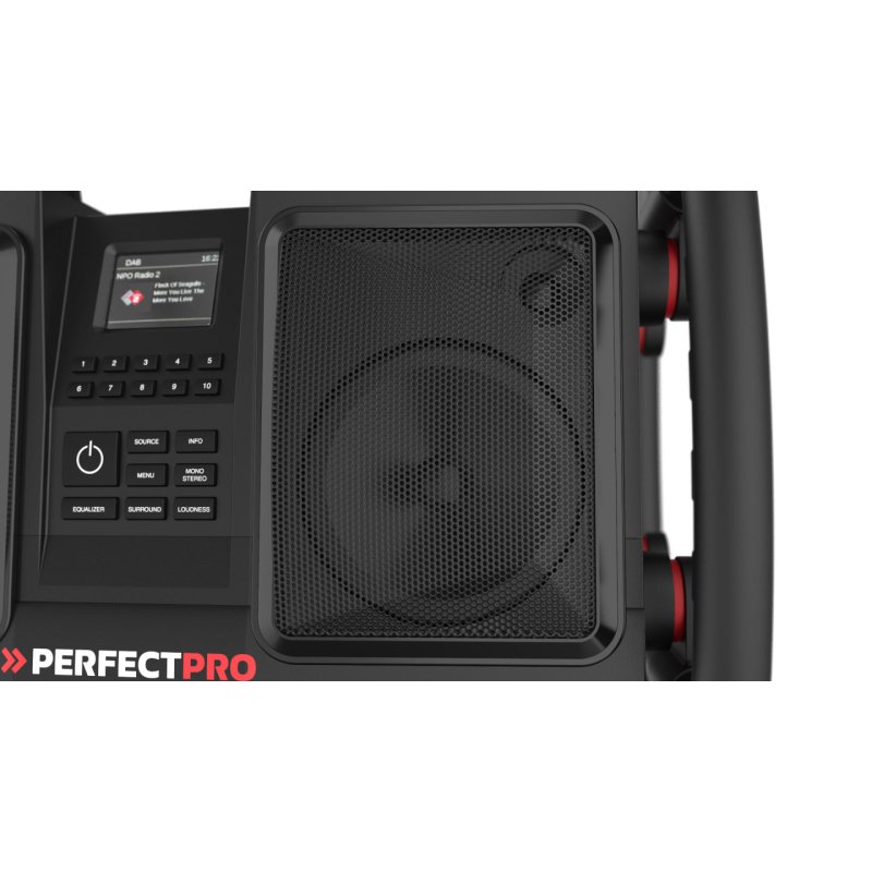 Perfectpro ROCKBULL Portable Black