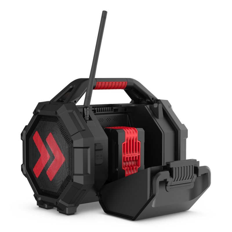 Perfectpro ROCKTAGON Worksite Digital Black, Red