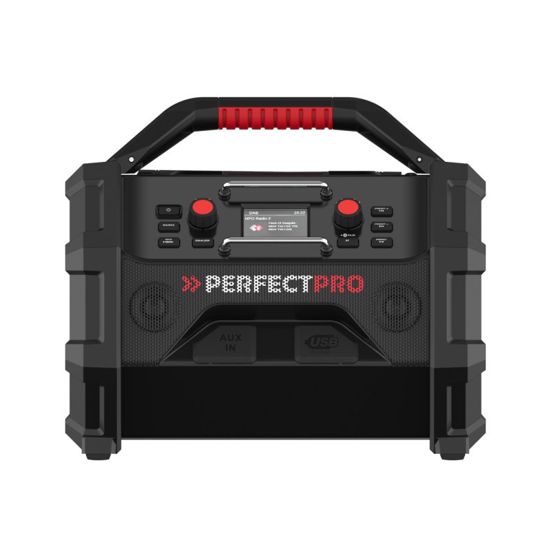 Perfectpro ROCKTAGON Worksite Digital Black, Red
