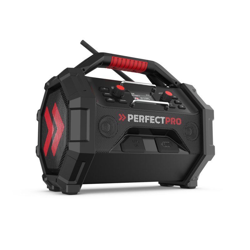 Perfectpro ROCKTAGON Worksite Digital Black, Red