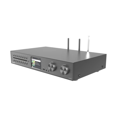 Telestar 5700550 radio Internet Digital Black, Metallic