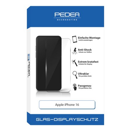 PEDEA Display-Schutzglas Apple iPhone 16 (50170102)
