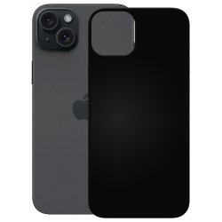PEDEA Soft TPU Case fr iPhone 15 Plus, schwarz