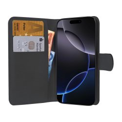 PEDEA 50160993 coque de protection pour téléphones portables 16 cm (6.3") Étui avec portefeuille Noir