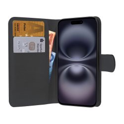 PEDEA 50160985 mobile phone case 15.5 cm (6.1") Wallet case Black