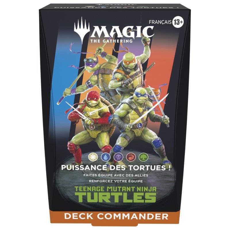 MTG: TMNT TORTUES NINJA - DECK COMMANDER (ASSORTIM