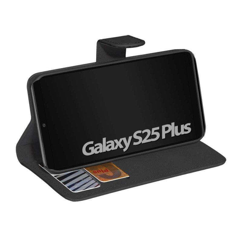 PEDEA 111600005 coque de protection pour téléphones portables 17 cm (6.7") Folio porte carte Noir