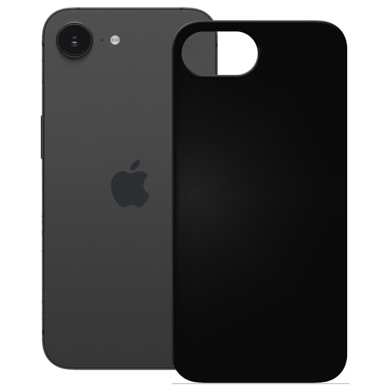 PEDEA Soft TPU Case fr Apple iPhone 16e, schwarz