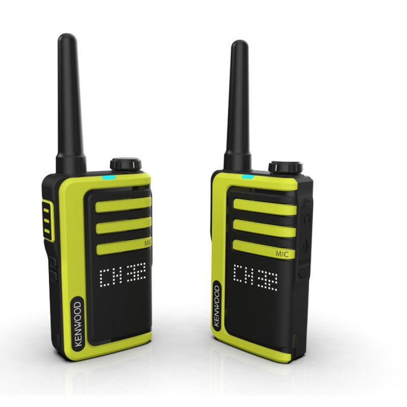 Kenwood UBZ-LJ9SET two-way radio Black, Yellow
