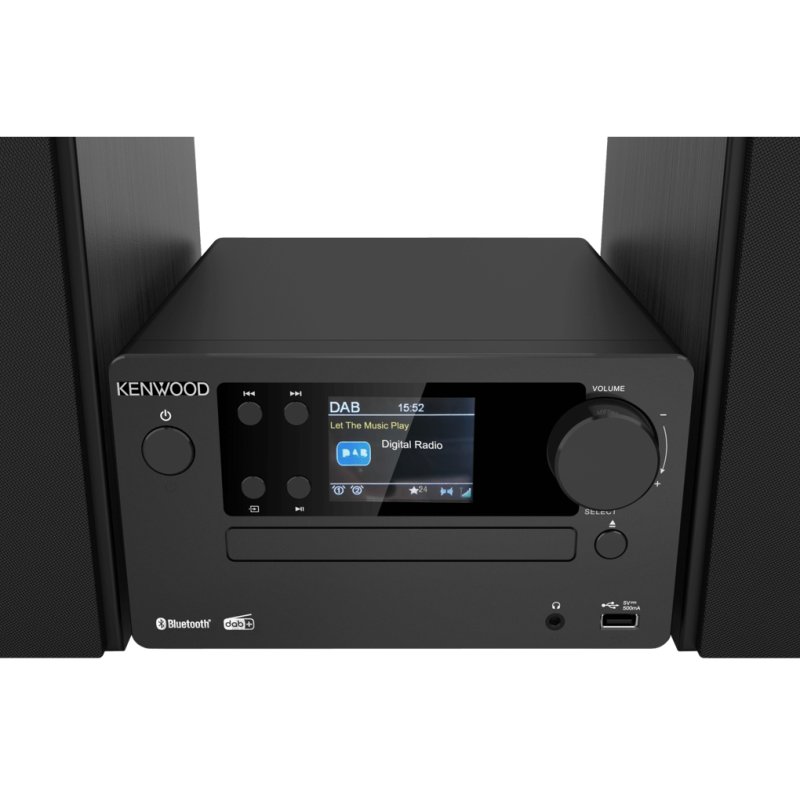 Kenwood M-725DAB schwarz