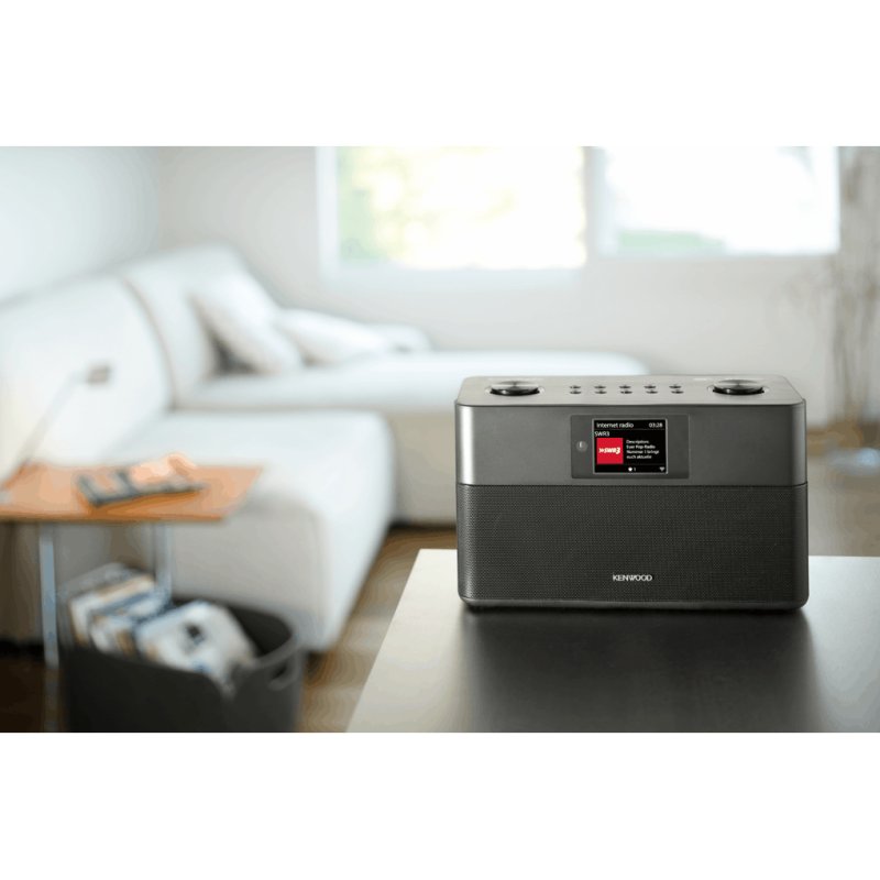 Kenwood CR-ST100S-B Radio portable Internet Numérique Noir