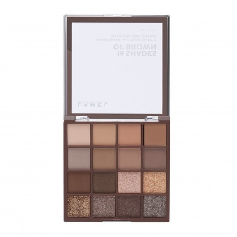 Lamel Shades Of Brown Eyeshadow Palette No 163