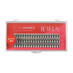 Ibra Extra Double Hair Extensions C010 Mix 8 10 And 12mm 1 Pack