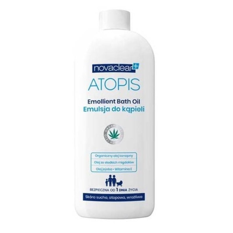 Novaclear Atopis Bath Emulsion 500 Ml Long Term
