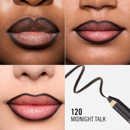 Rimmel Oh My Plump Plumping Lip Liner 120 Midnight Talk for Fuller Looking Lips