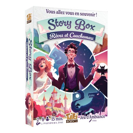 Tiki Editions Story Box Story Box: Rêves et Cauchemars 15 min Jeu de société Famille