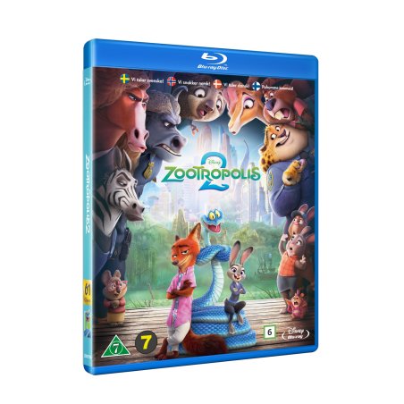 SF Studios Zootopia 2 Blu-ray Full HD Danish, English, Finnish, Norwegian, Swedish