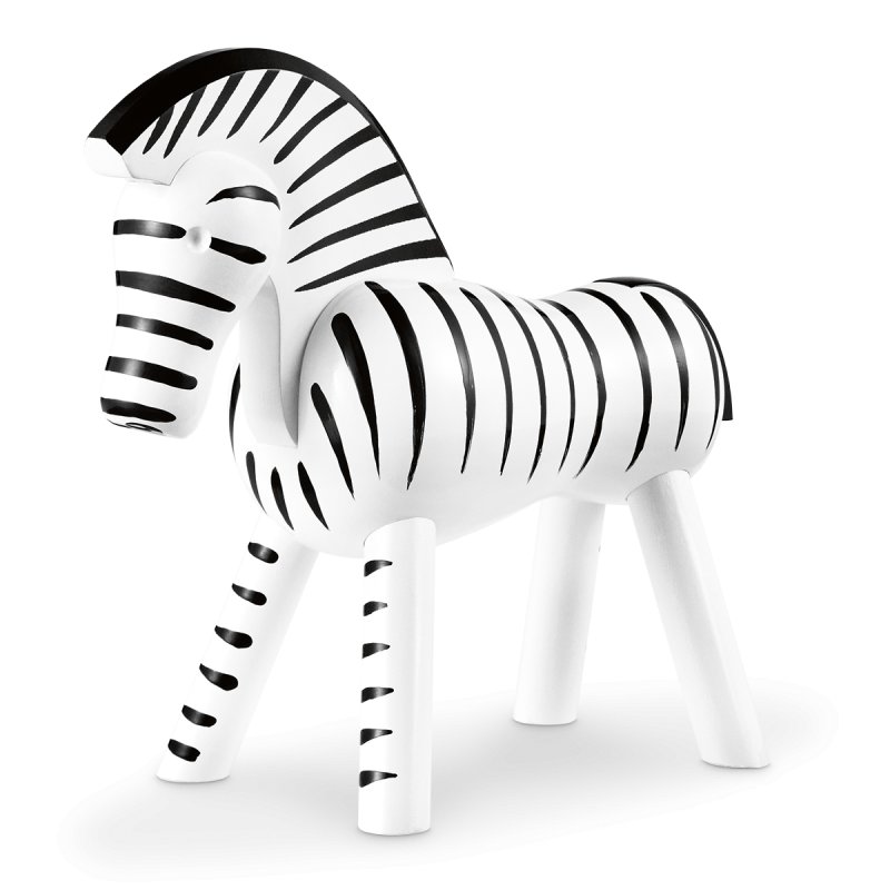 Kay Bojesen - Zebra black/white (39421)