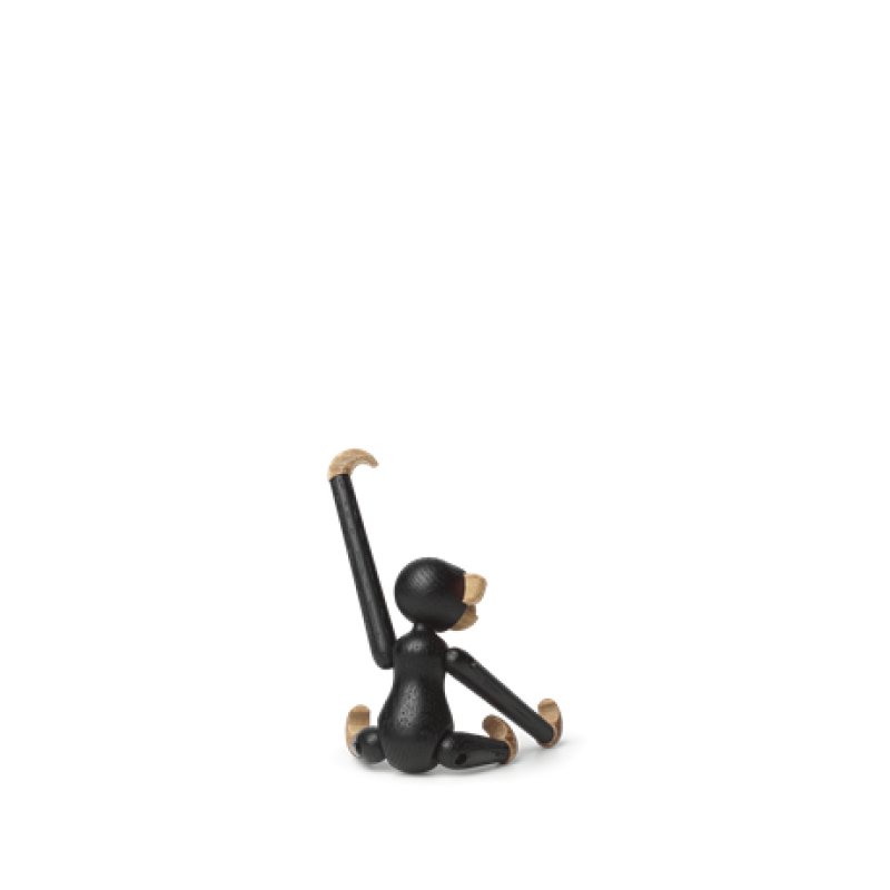 Kay Bojesen - Monkey Mini - H9.5 cm - Dark Stained Oak