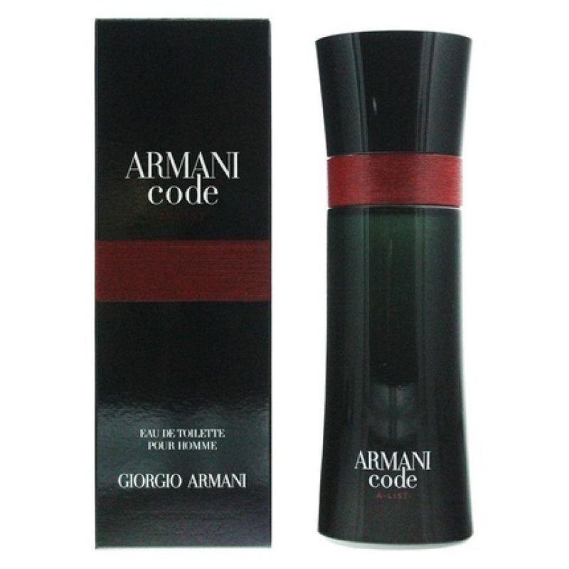 Giorgio Armani Code Alist Eau De Toilette 75ml Men Spray