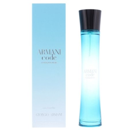 Giorgio Armani Code Femme Turquoise Eau Fraiche Eau De Toilette Spray 75ml