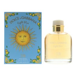 Dolce & Gabbana Light Blue Sun Pour Homme Eau De Toilette 125ml Men Spray
