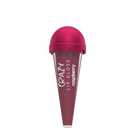 Hiskin Crazy Lip Gloss Raspberry Flavor 6 Ml