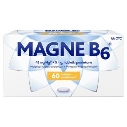 Magne B6 By Magne B6 Tablets For Magnesium And Vitamin B6 Deficiency 60 Pieces