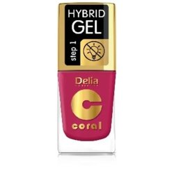 Delia Coral Hybrid Gel Nail Polish 103 Juicy Raspberry 11 Ml