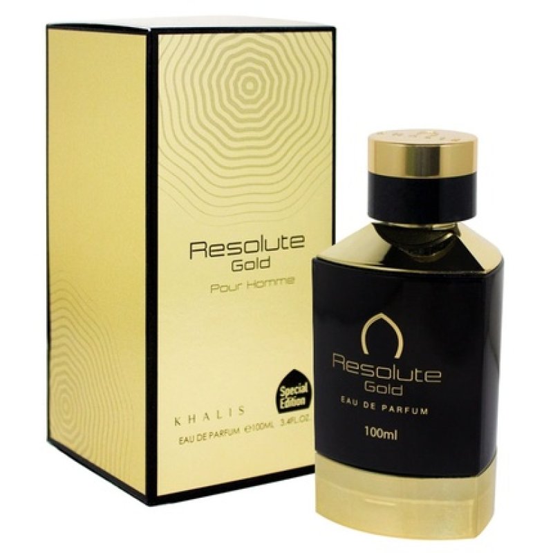Khalis Resolute Gold Barbatesc Eau De Parfum 100 Ml