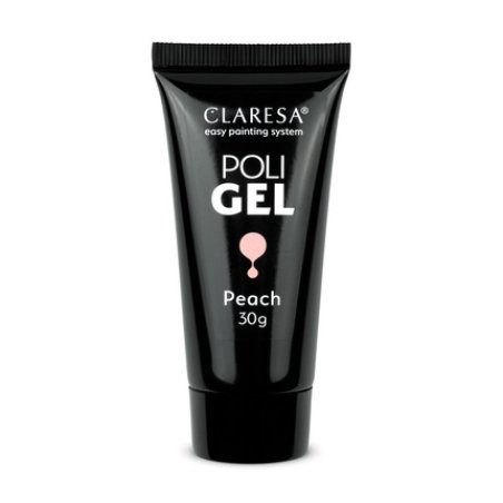 Claresa Nails Building Gel For Nails Poli Peach 30g