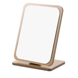 Ecarla Standing Cosmetic Mirror Rectangular 1 Piece