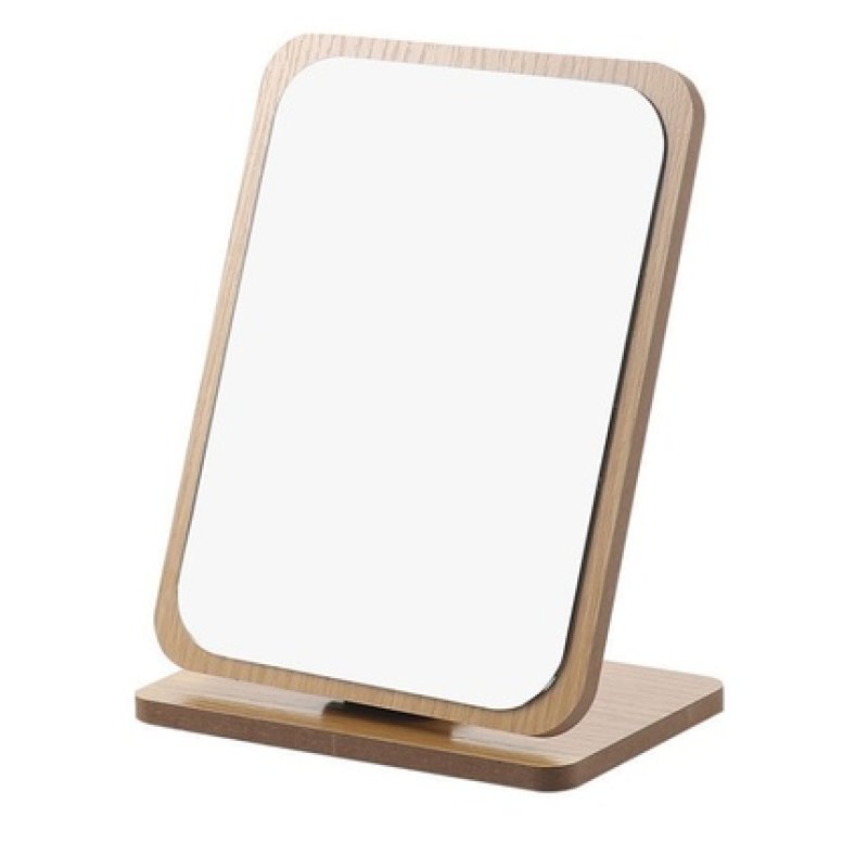 Ecarla Standing Cosmetic Mirror Rectangular 1 Piece