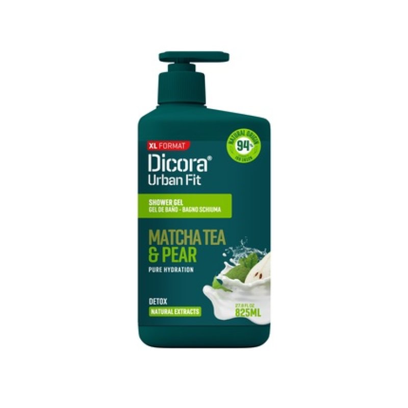 Disiclin Dicora Shower Gel Matcha Tea And Pear 825 Ml