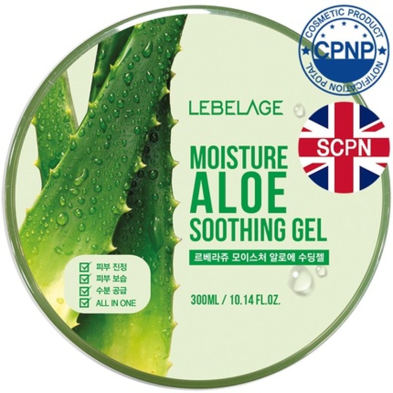 Lebelage Aloe Purity 100 Face And Body Gel 300 Ml