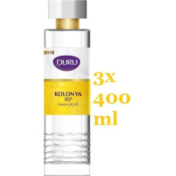 Duru New Lemon Flower Cologne 80 3x 400ml
