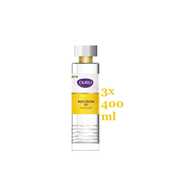 Duru New Lemon Flower Cologne 80 3x 400ml