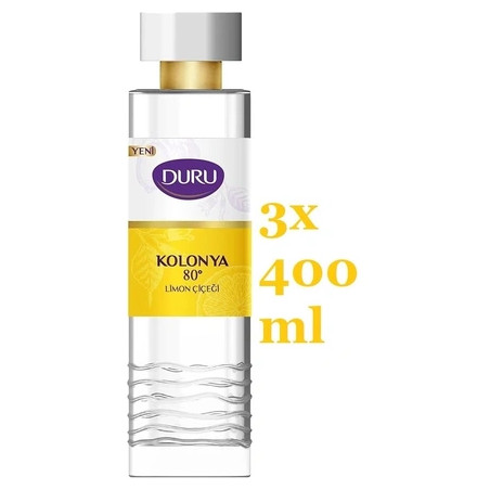 Duru New Lemon Flower Cologne 80 3x 400ml