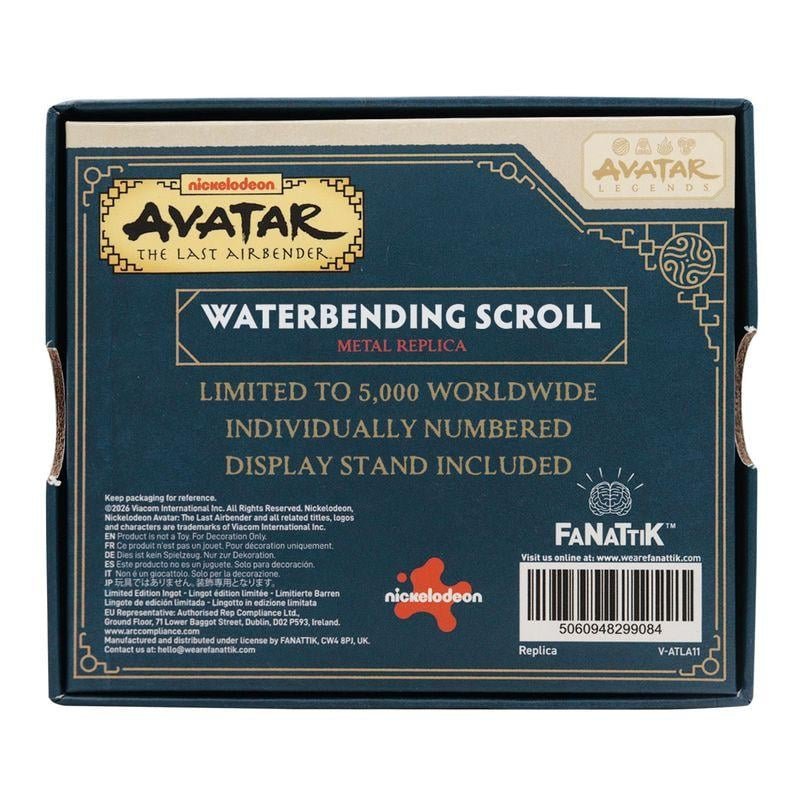 AVATAR - Waterbending Scroll - Replique Edition Limitée